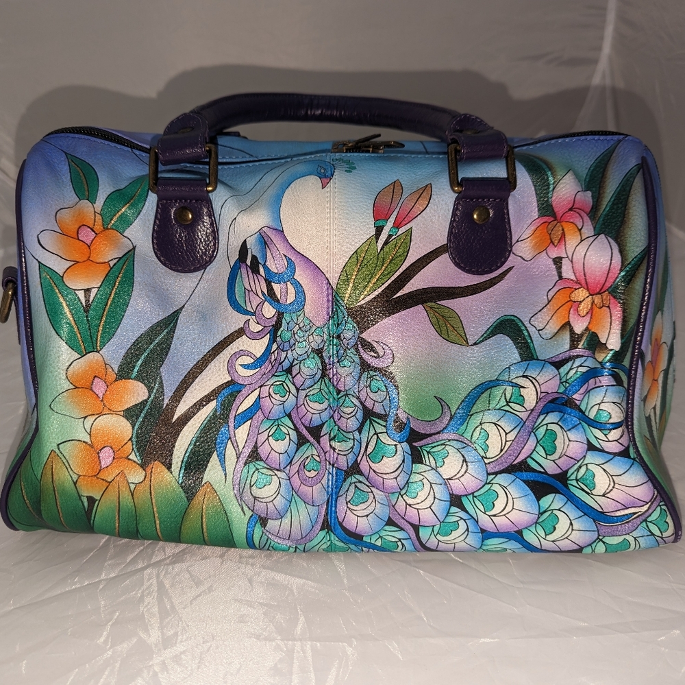 Anuschka Peacock Purse